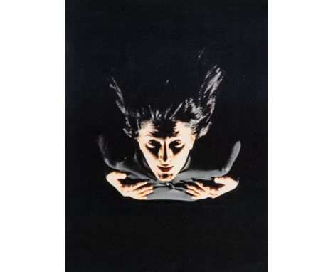 Marina Abramovic1946 Belgrad - Image of Happiness (Ghost, 1998) - C-Print/Karton. 30,3 x 23 cm. Verso mit Bleist. sign. und n