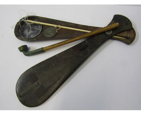 ORIENTAL, Chinese opium scales and pipe 
