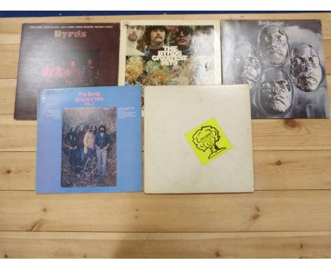 5 x LP's to include Bob Dylan White Wonder and 4 x Byrds 