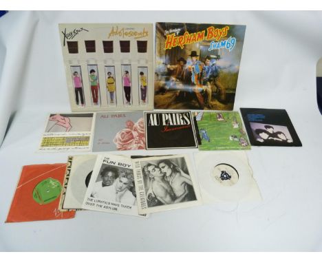 LPs & singles to include, X-ray Spex, Germfree Adolescents. Also 45s by Penetration, Altered Images first UK single, 2x  Au P