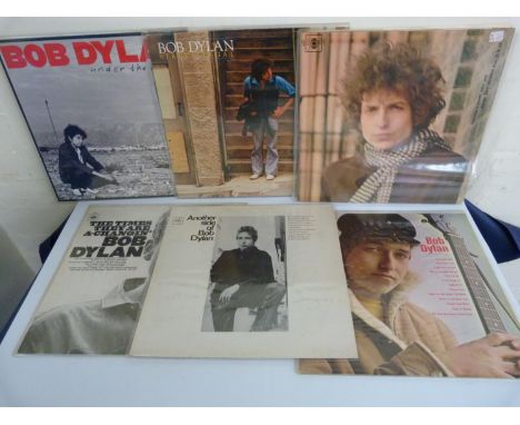 6 x Bob Dylan LP'sMostly Excellent 