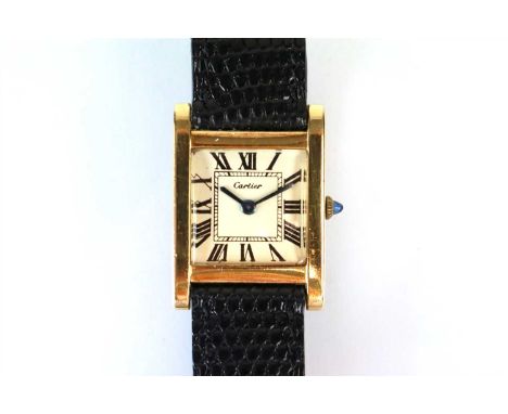 Manufacturer: Cartier London Model Name: Tank "Normale" Year: Circa 1969 Case No: N/A Case Material: 18ct Yellow Gold as test