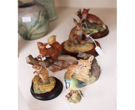 Royal Worcester 'Winter' (433) Royal Worcester Autumn (348) figure, Royal Worcester 'Summer' figure (189) and Royal Worcester
