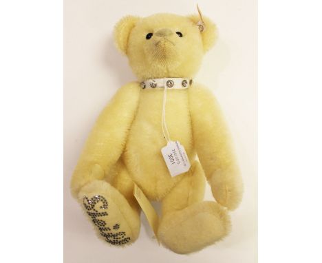 A limited edition Steiff teddy bear, 28cm,  'Krystal' no 1790, model no 662003, with growlers. 