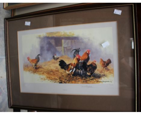 A good collection of seven David Shepherd limited edition signed prints, including titles 'Eggs Six Pence a Dozen', 'Mrs P an