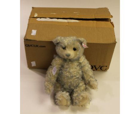 A  boxed Steiff 'Flurrie, the Swarouski teddy bear', no 1342 of year 2008, model no 681295, with outer card packaging.