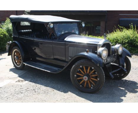 A1924 PACKARD SINGLE SIX TOURER, right hand drive, registration SV 9501, chassis number U46558, engine number 468863A. Paint 