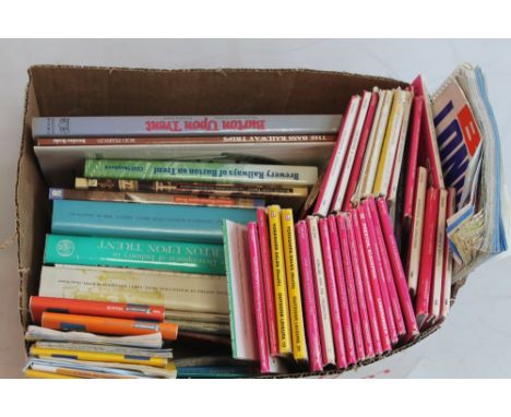 A QUANTITY OF BURTON ON TRENT INTEREST BOOKS TOGETHER WITH ORDNANCE SURVEY MAPS