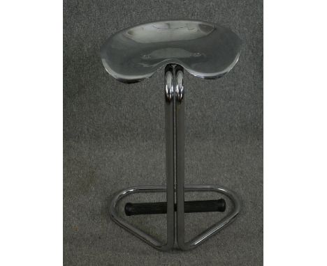 Rodney Kinsman for Bieffeplast, a mid century tractor stool. H.70cm.
