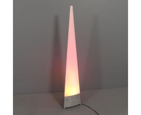 MATHMOS - A Faze 3 pyramid floor lamp, with original instruction manual and remote control. Height 126cm.Appears to be in goo