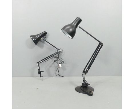 An Anglepoise Lighting limited workbench lamp, and another  desk lamp (2). 