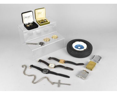 A Collection of Various Vintage and Later Items to Comprise Watches, Lighters, Pens etc 