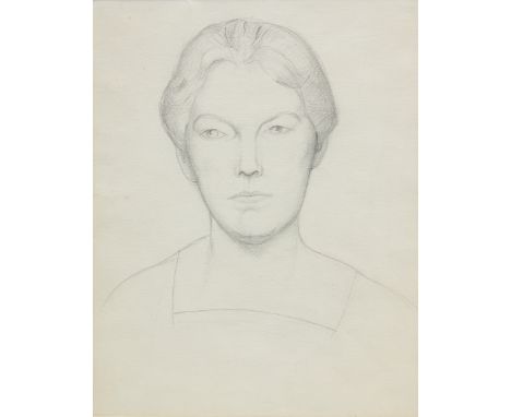 Christopher Wood,&nbsp;British 1901-1930 -&nbsp;Portrait of the Artist's Mother;&nbsp;pencil on paper, 30.5 x 23.6 cm&nbsp;Pr