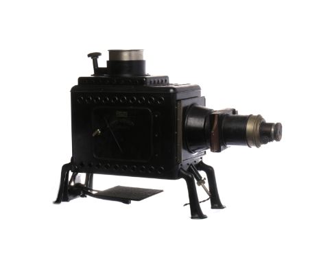 EARLY 20TH CENTURY JANUS-EPIDIASKOP MAGIC LANTERNby Andrew H. Baird, Edinburgh, with electric lamp and fittings, approximatel