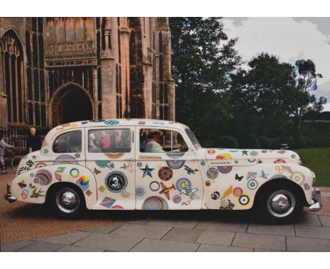 Richard Drew, known as Zacron (British, 1943-2012) archival fine art print - The Zacron Zeppelin limousine, signed and number