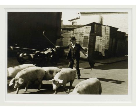 *Humphrey Spender (1910-2005) silver gelatin print - Sudbury Market 1934, hand-printed from the original negative in 2005 at 