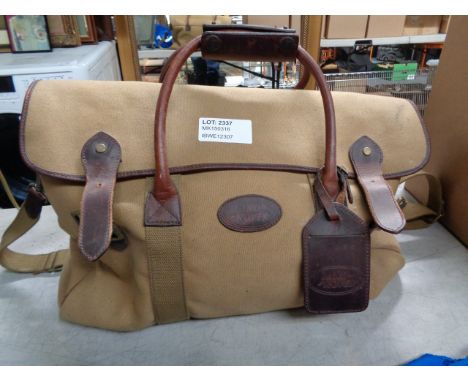 VINTAGE LAND ROVER HOLDALL BAG / GRADE: UNCLAIMED PROPERTY (DC3)