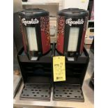 Lot de 3 distributrices à café / liquides a / supports