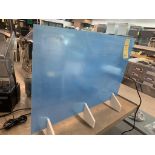 Séparateur Plexi 36 x 27" - NEUF - protégé blue encore posé