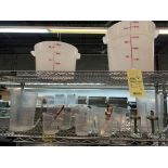 Lot de 14 recipient à mesurer et bacs aliments variés