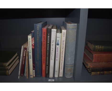 Art and related. A selection; mainly pottery and ceramics such as Bernard Leach, Torquay and South Devon Potters, etc. (12)