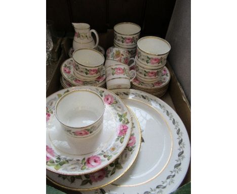A collection of Royal Worcester Royal Garden pattern china