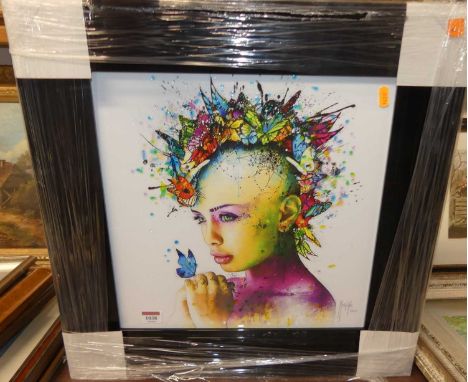 After Patrice Murciano - Power of Love, heightened print, 39 x 38cm