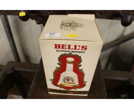 A Bells Scotch whisky decanter in original box 