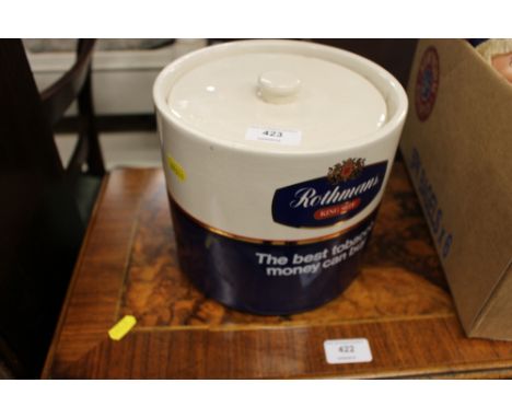 A Rothmans ceramic ice bucket