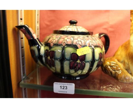 A Moorcroft teapot