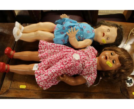 A Frank Potter vintage doll; and another 