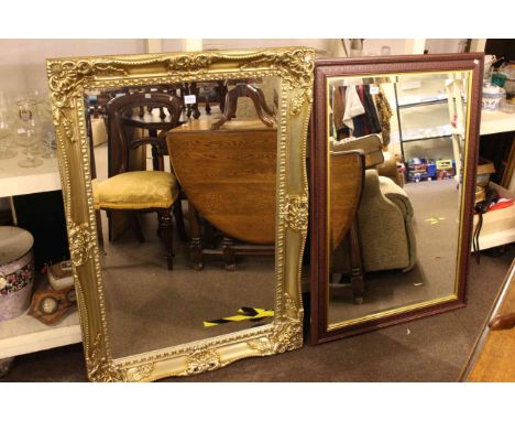 Circular nest of five tables, mahogany pedestal wine table, Victorian side chair, three mirrors and Oriental print (7).