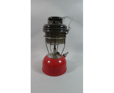 A Vintage Hurricane Lamp 