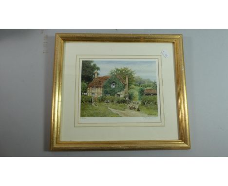 A Limiter Edition Mackison Print, Farmyard Scene 