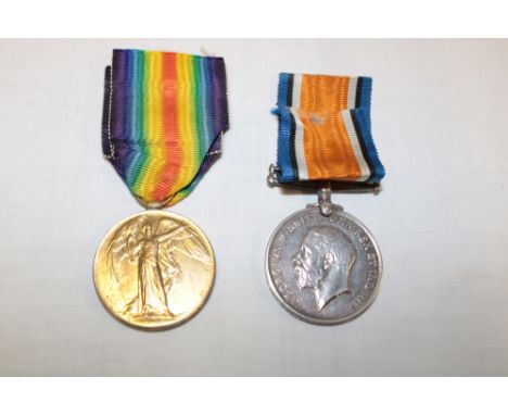 A First War pair of medals awarded to No. 2339 Sjt. W. Terril DCLI