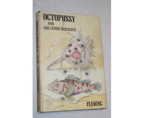 Fleming (Ian) - Octopussy and the Living Daylights, 1 vol. first edition 1966, dust-jacket