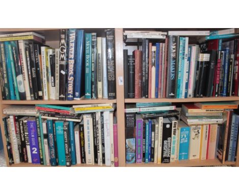 A large selection of film and movie related volumes including the MGM Story, Warner Bros. Story, Films of the Second World Wa