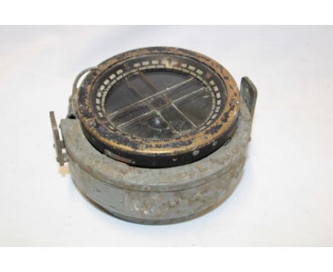 A Second War R.A.F. aircraft compass