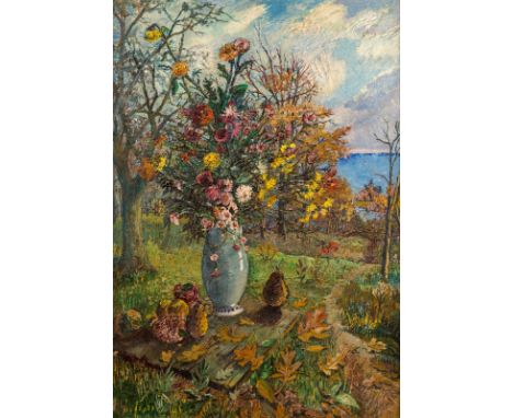 DAVID BURLIUK (RUSSIAN 1882-1967)The Living Still Life, circa 1930soil on canvas132 x 91.5 cm (52 x 36 in.)signed lower right