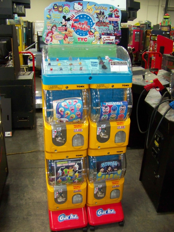 gacha machine toys