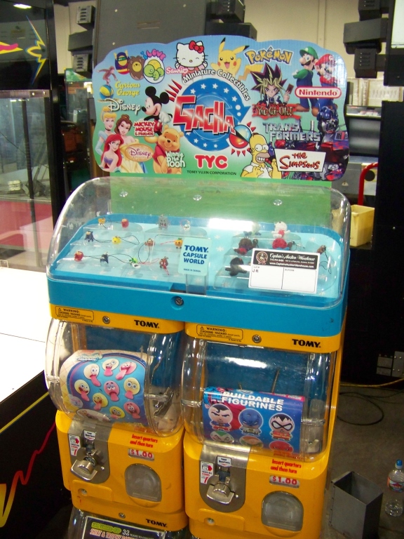 gacha machine toys