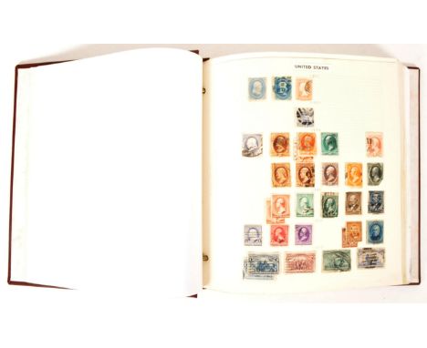 A collection of 19th and 20th century North and South American postage stamps. The collection to include franked and unfranke