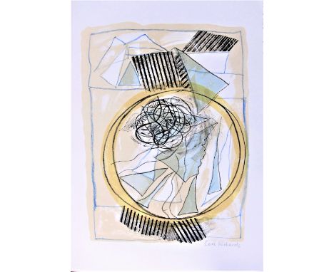 CERI RICHARDS R.A. [1903-71]. Journey Towards the North, 1971. lithograph, edition of 100, proof. 45 x 32 cm - unframed. The 