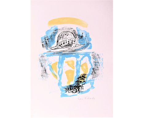 CERI RICHARDS R.A. [1903-71]. Improvisation - no.9, 1971. lithograph. edition of 100; proof. 45 x 32 cm - unframed. The Tate 