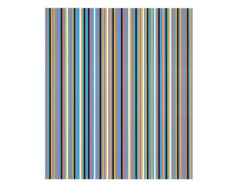 BRIDGET RILEY RA [b.1931]. Edge of Light '81-'03. Screenprint on wove pape, signed, titled, dated and numbered 34/85, printed