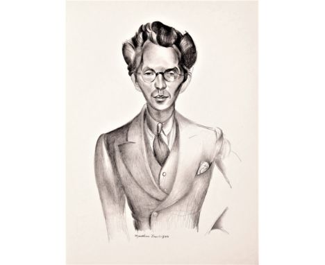 WYNDHAM LEWIS [1892-1957]. Duncan MacDonald, 1932. lithograph, edition of 200, 138/200; printed in 1932. 38 x 28 cm - unframe
