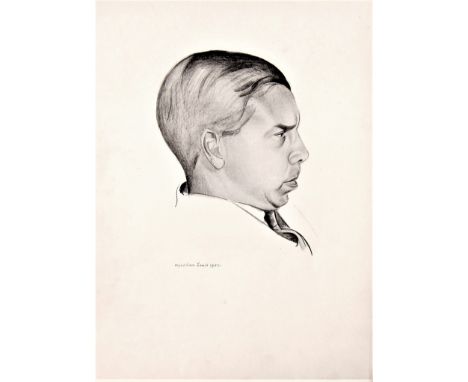 WYNDHAM LEWIS [1892-1957]. J B Priestley, 1932. lithograph, edition of 200, 24/200; printed in 1932. 38 x 28 cm - unframed. P