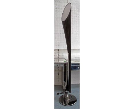 FLOOR LAMP, of organic triffid form, 190cm W.