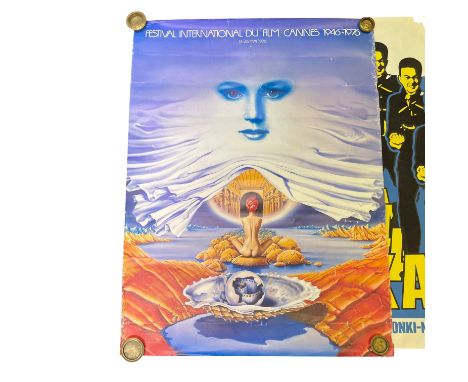 A collection of eleven assorted vintage Film, Exhibition & Escher posters.  All Rolled, as found, various sizes