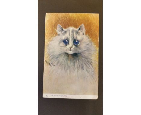 POSTCARD, Louis Wain Cats, Tucks, 1412, corner knocks, G